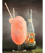 7UP - You like it it likes you - Refreshing Drink - 1964 Vintage Print Ad - $11.52