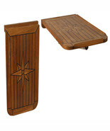 Balcony Folding Teak Table Top 15.0x23.6/20.0x29.5 Inch Marine Boat Cara... - $697.22 CAD+