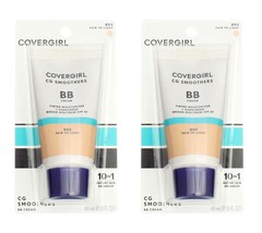 2x EXP9/23 CoverGirl Smoothers SPF 15 Tinted Moisturizer, Fair To Light ... - €7,90 EUR