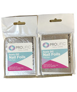 Prolific Nail Care Soak Off Nail Foils Lot - $13.52 CAD