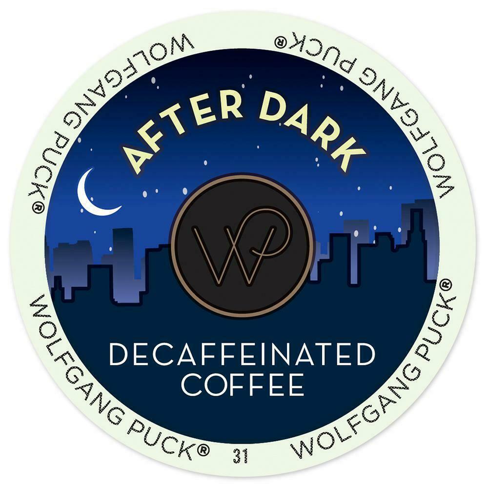 Wolfgang Puck After Dark DECAF Coffee 24 to 192 K cups Pick Any Size FREE SHIP - £19.86 GBP - £115.66 GBP