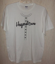 NEW!  MENS Hagerstown &quot;BASEBALL&quot; WHITE NOVELTY T-SHIRT  SIZE L - £14.66 GBP