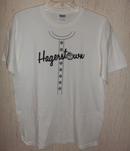 NEW!  MENS Hagerstown &quot;BASEBALL&quot; WHITE NOVELTY T-SHIRT  SIZE L - £14.85 GBP