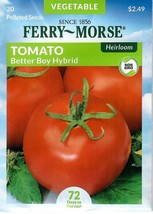GIB Tomato Better Boy Vegetable Seeds Ferry Morse  - $9.00