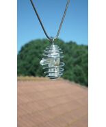 Double terminated Quartz pendant - $13.85