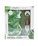 Biophilia 3-Piece Sleep Gift Set, Leaf Pattern, Mandarin Mint Scent - $274.31 MXN
