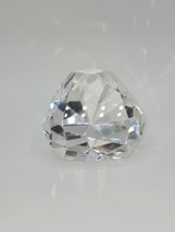 Oleg Cassini Crystal Paperweight Cut Diamond - $31.64