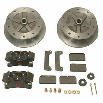 Pacific Customs 5 Lug VW IRS Rear Disc Brake Kit With 4 Piston Calipers - £521.20 GBP
