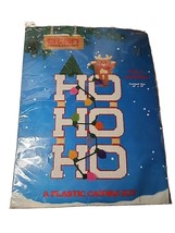 Titan Needlecraft &quot;Ho Ho Ho&quot; Plastic Canvas Christmas Wallhanging Kit, 10&quot; x 19&quot; - £13.84 GBP