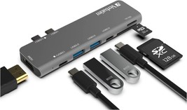 Verbatim 7-in-2 USB C Hub Adapter with 4K HDMI, USB 3.0, SD Card Readers - $34.17 CAD