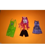 Barbie Doll BMR overalls &amp; Blue Dress &amp; Extra Outft Fashionistas  - £13.31 GBP