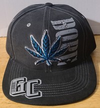 Marijuana Leaf Dope Cannabis Weed Pot Snapback Baseball Cap Hat - £12.07 GBP