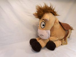 Disney Toy Story Bullseye Plush Doll Horse Toy Figure 18 inch Brown with Saddle - £11.68 GBP