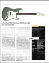 Fender American Professional Stratocaster + Jazzmaster guitar review with specs - £3.31 GBP