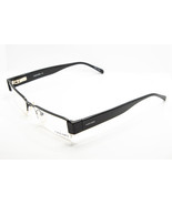 AZZARO Black Semi-Rimless Eyeglasses 3622 C1 52mm French Design - $75.05