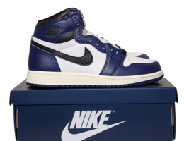 Air Jordan 1 retro high OG  GS  midnight navy Size 4.5y - $133.65