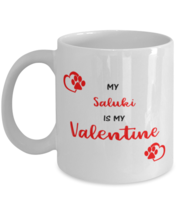 Saluki Mug Coffee Cup Valentines Day Mug, Dog Mom Valentine, Dog Lover  Gifts  - $19.95