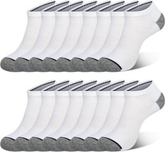 \COOVAN 8 Pairs Mens Ankle Socks Low Cut Breathable Casual Size 6-12 - $22.01