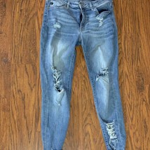 Kancan Jeans Distressed Skinny size 11 - $16.27 CAD