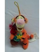 Disney Store Winnie the Pooh TIGGER W/ TREE 5&quot; Plush CHRISTMAS ORNAMENT - $20.37 CAD