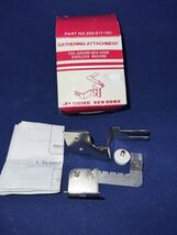 Janome/ New Home Gathering Foot Attachment in Box with Instructions - $19.80