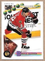 1994-95 Score #32 Brent Sutter Chicago Blackhawks - $1.97