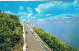 Postcard La Promenade des Gouverneurs Governors Walk Quebec City - £2.30 GBP