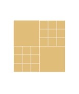 Mexican Mission Cement Tile Solid Handcrafted 10 sqf - Sunglow - 8x8" - $120.00