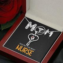 To Nurse Mom Healthcare Medical Worker Nurse Appreciation Gift Stethoscope Neckl - £40.15 GBP