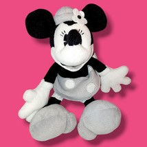 Tokyo Disneyland Disney Monochrome Minnie Mouse Plush RARE Condition EX - $187.14 MXN