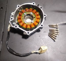 06-07 Kawasaki ZX10R ZX10 Stator Magneto Generator Coil W/COVER &amp; BOLTS #7 - £116.07 GBP