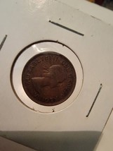 1953 Canadian Elizabeth II 1 Cent Penny Canada 1950s Coin - $11.76