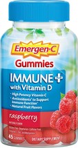 Emergen-C Immune+ Immune Gummies- Vitamin D Plus 750 mg Vitamin C- Immune Suppor - £33.57 GBP