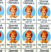 Scott #1788 Special Olympics 50 Total 15 Cents US Postage FACE Value $7.50 - £4.63 GBP