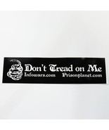 Infowars.com Don&#39;t Tread On Me Bumper Sticker Prison Planet Alex Jones I... - $9.63