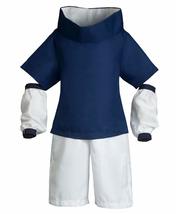 ZYHCOS Halloween Cosplay Costume Stand Collar Blue Hoodie Shorts For Adult Child - £29.11 GBP