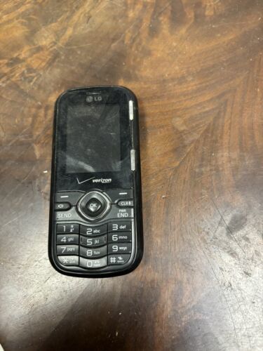 LG VN250 Cosmos Verizon BLACK Cell Phone Slider Full Qwerty 1.3MP 2G Parts - $8.91