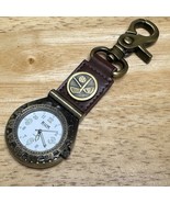 Timex Expedition Quartz Pocket Watch Men 50m Bronze White Analog New Bat... - £29.70 GBP