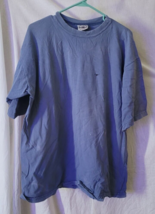 Country Seal Authentic Jeanswear Blue T-Shirt Size L  Casual Work Campin... - £6.24 GBP