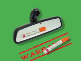 2009-2017 JAGUAR 06-16 LAND ROVER  INTERIOR REAR VIEW MIRROR AUTO DIM HO... - $49.87