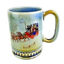 Wade Irish Porcelain Stagecoach Coffee Tea Mug - $15.84
