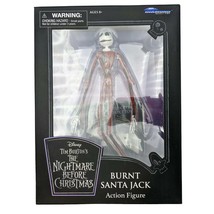 Nightmare Before Christmas Burnt Santa Jack Action Figure - New (Diamond Select, - £23.34 GBP