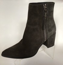 Michael Kors Dawson Pointed Toe Suede Bootie, Gray (Size 6 M) - £47.91 GBP