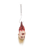Decapitated Head 27709 Blonde Dude on Hook Halloween Prop Figurine 4.8&quot; ... - $73.32 CAD
