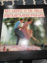 Ken Griffin At The Organ Remembering Stereo Record Album - £7.86 GBP