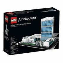 Lego Architecture United Nations Headquarters 21018 New York Sealed Nib Retired - £120.27 GBP