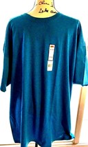 NWT Men’s Fruit of the Loom Blue 3XL TShirt New Cotton Polyester SKU 044-03 - £20.54 GBP