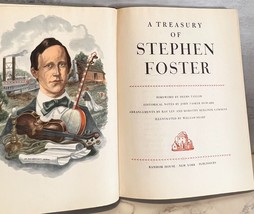 A Treasury Of Stephen Foster Random House Sheet Music Book 1st Printing ... - £13.10 GBP