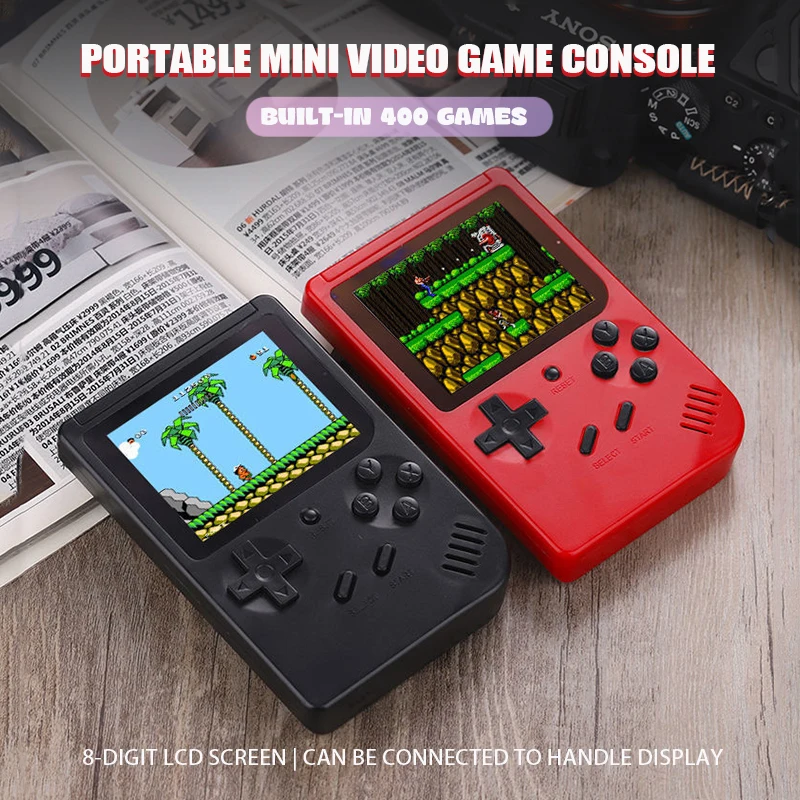 Portable Mini Video Game Console Built-in 400 Games 8-Bit 3.0 Inch Color LCD - £19.78 GBP+