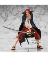 Banpresto One Piece Film Red - DXF Posing - Shanks PVC Statue Figure 16cm - £29.45 GBP